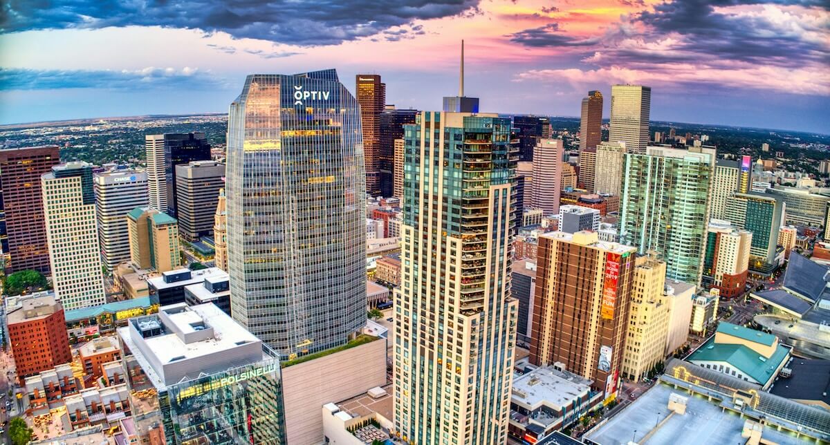 Photo of Denver skyline